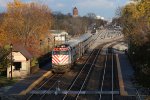 METX 122 rolls to a stop at Highlands